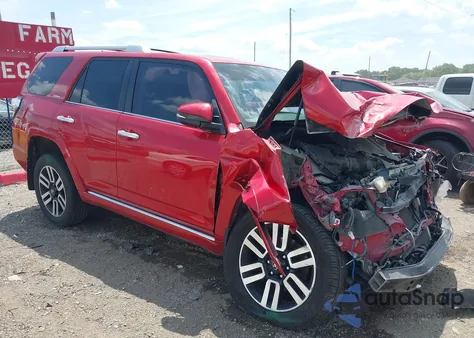 2015 Toyota 4Runner Limited z USA, uszkodzony, nr VIN JTEBU5JR0F5215697